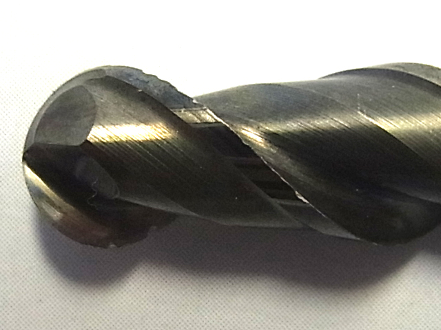 Ball end mill tip